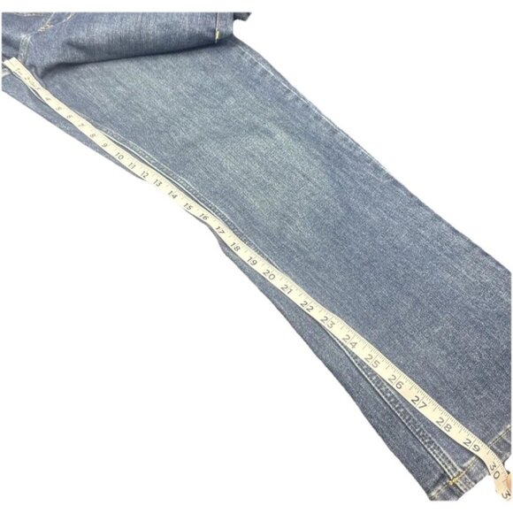 Eddie Bauer Men’s Straight Leg Dark Wash Blue Denim Jeans Sz 36 X 32 Classic - Picture 9 of 9